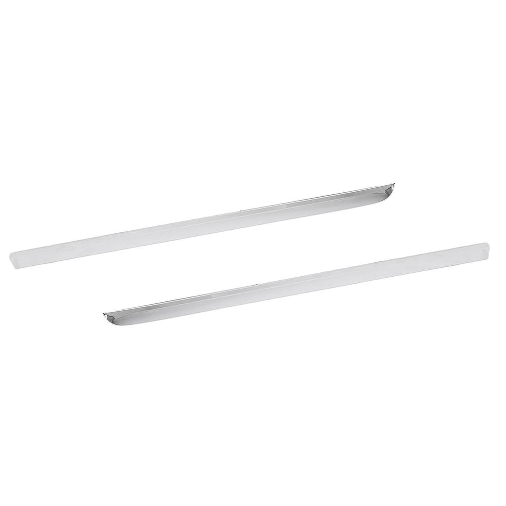 Нижняя хромированная отделка передней двери, стильная пластиковая нижняя отделка боковой двери для замены для Sonata 