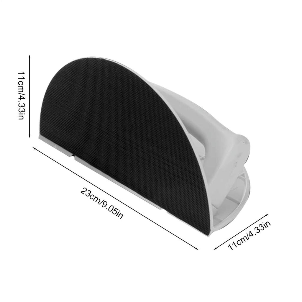 Полукруглый Угловой Шлифовальный Инструмент со Сменной Наждачной Бумагой Многоцелевой Инструмент для Шлифовки Поверхностей Гипсокартона Эргономичная Нескользящая Ручка