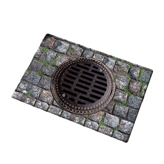 3D Оптическая Иллюзия Ловушка Придверный Коврик Бесконечная Бездна Ковер Реалистичный Визуальный Придверный Коврик Нескользящий Напольный Коврик