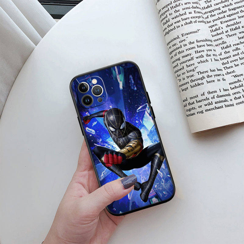 Чехол для телефона ED50 Spider-Man для Samsung Note 20 10 Plus Ultra Lite A51 A52 A53 A71 A72 A73 A82 M20 M30 M21 M31 M51 A11 A30S A20S A50S A70