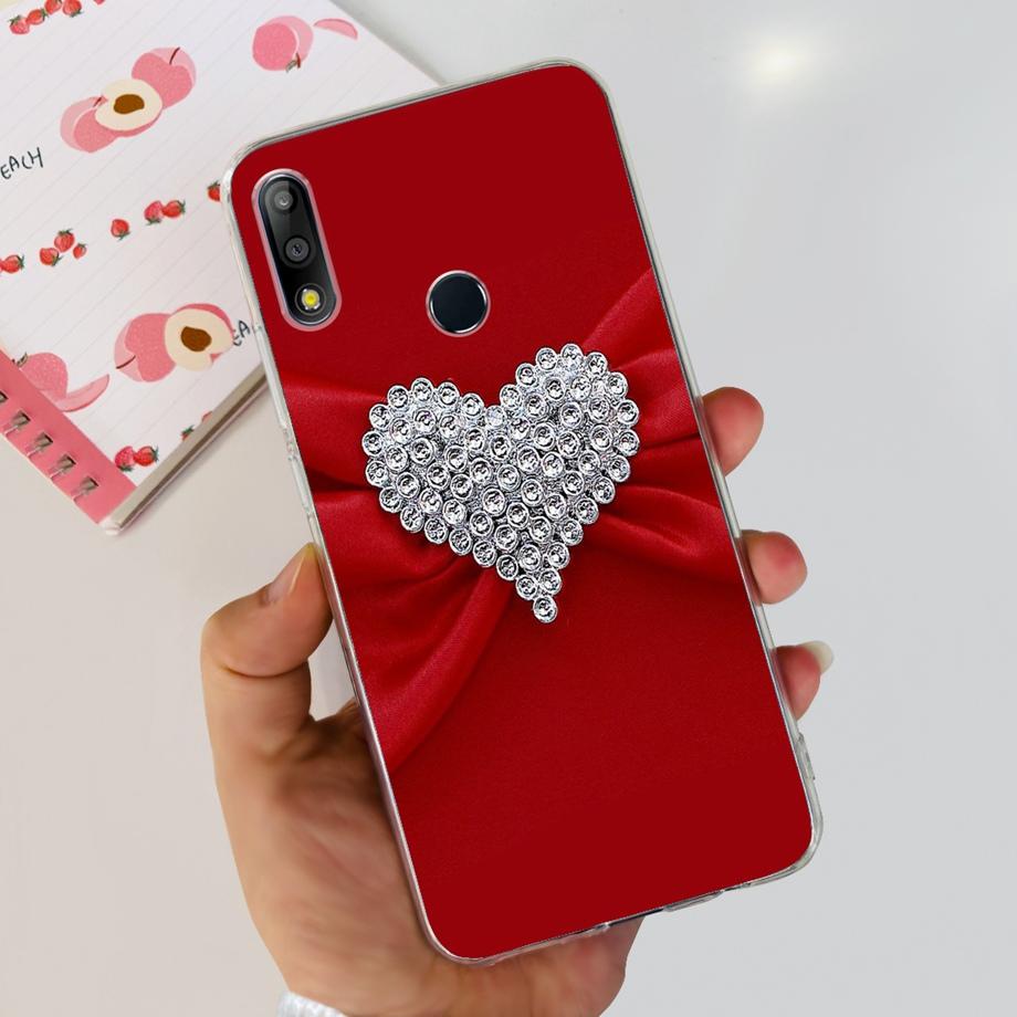 Case for Asus ZenFone Max Pro M2 ZB631KL ZB631KL Capa Soft Silicone Transparent TPU phone Back Mask protecive Cover Jelly Paint