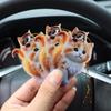 Новый креативный автомобильный орнамент милый кот акриловый самолет украшение автомобили зеркало заднего вида центральная консоль приборная панель украшения аксессуары