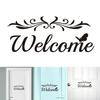Welcome Wall Decal Home Door DIY Removable PVC Sticker Art Entryway Mural Decor