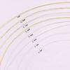 18K Color-Preserving Real Gold Copper Wire Beaded Wire Diy Jewelry Accessories Bracelet Necklace Setting Special Copper Wire Material
