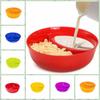 Plastic Cereal Bowl Divided Snack Bowl Kitchen Accessories French Fries Bowls Salad