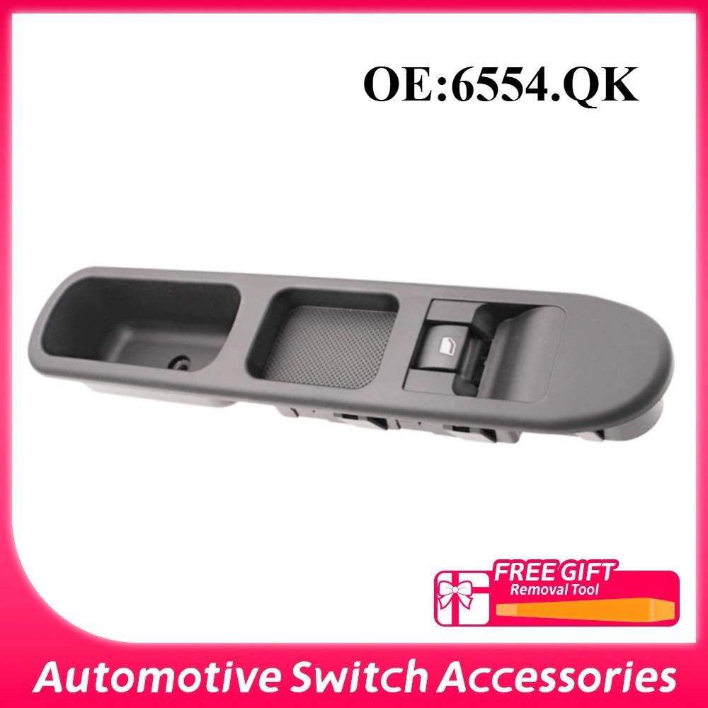 6554.QK Electric Master Control Power Lifter Window Switch For Peugeot 207 207CC Partner Tepee Citroen C3 Picasso Berlingo