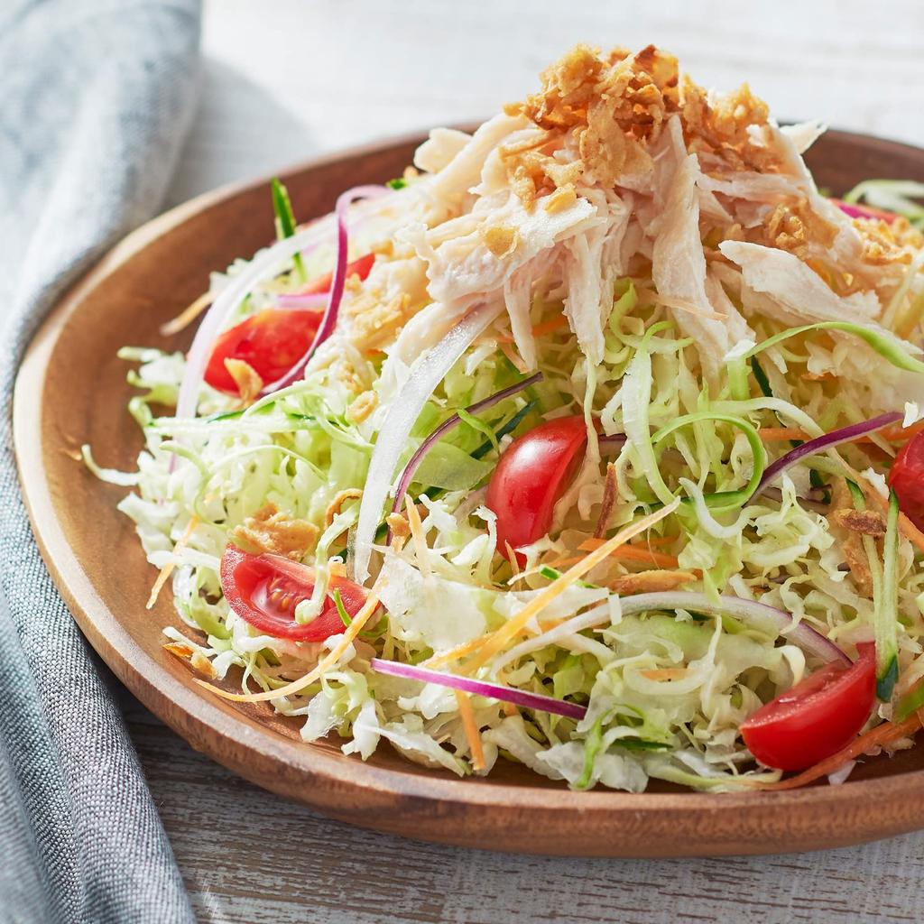 Набор для нарезки салата Push Salad Spinner, высокая скорость вращения, тщательное удаление тонкого жира, включает в себя безопасный держатель, компактное хранение [Toffy] и K-HC10 2-в-1, ломтики/тонкие