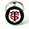 1 шт. Винтажный брелок Stade Toulousain, прочный, для самостоятельного декора, аксессуары для ключей автомобиля, сувенирный подарок для мужчины, женщины