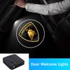 Sticker Car LED Door Welcome Lights Laser Projector Retrofit Light For Lamborghini LP570 LP610 Urus LP700 EVO Auto Accessories qer3