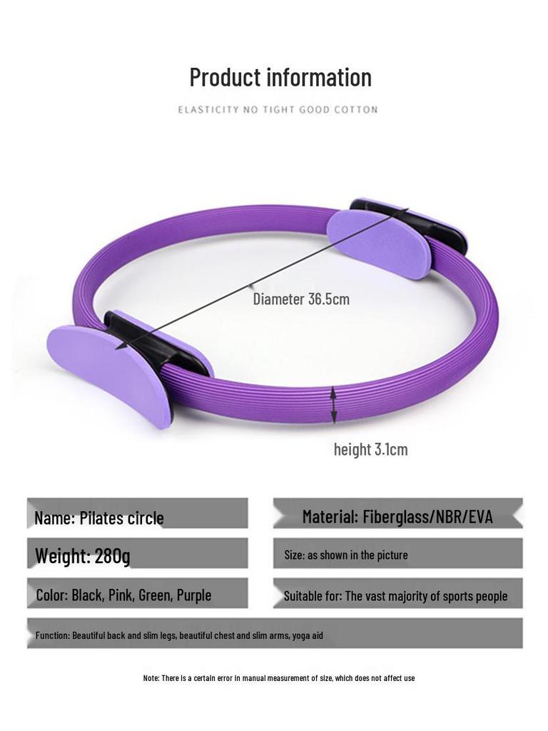 Popular Yoga Pilates Ring for Body Shaping and Fitness: Slim Legs, Tone Abs, and Expand Chest