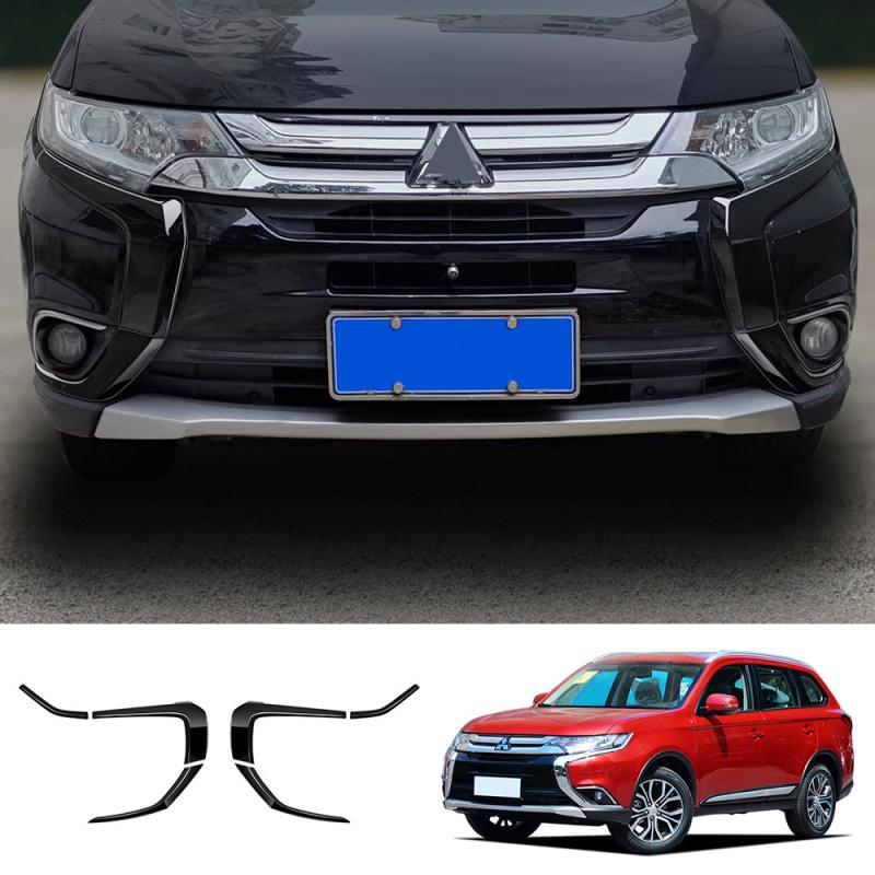 Для Mitsubishi Outlander 2016- 2024 Накладка на фару Накладка на противотуманную фару Наклейка