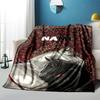 Home Customize Your Name Blankets Horse Pattern Plush Blanket For Cozy Comfort All Seasons Use In Picnic Sofa Office Bed Living Room Suitable As Gift