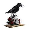 Креативные 1358 деталей Череп Ворона Магическая Книга Строительные Блоки Готический Крест Кости Домашний Декор Собираемые Кирпичики Игрушки MOC Подарок на Хэллоуин