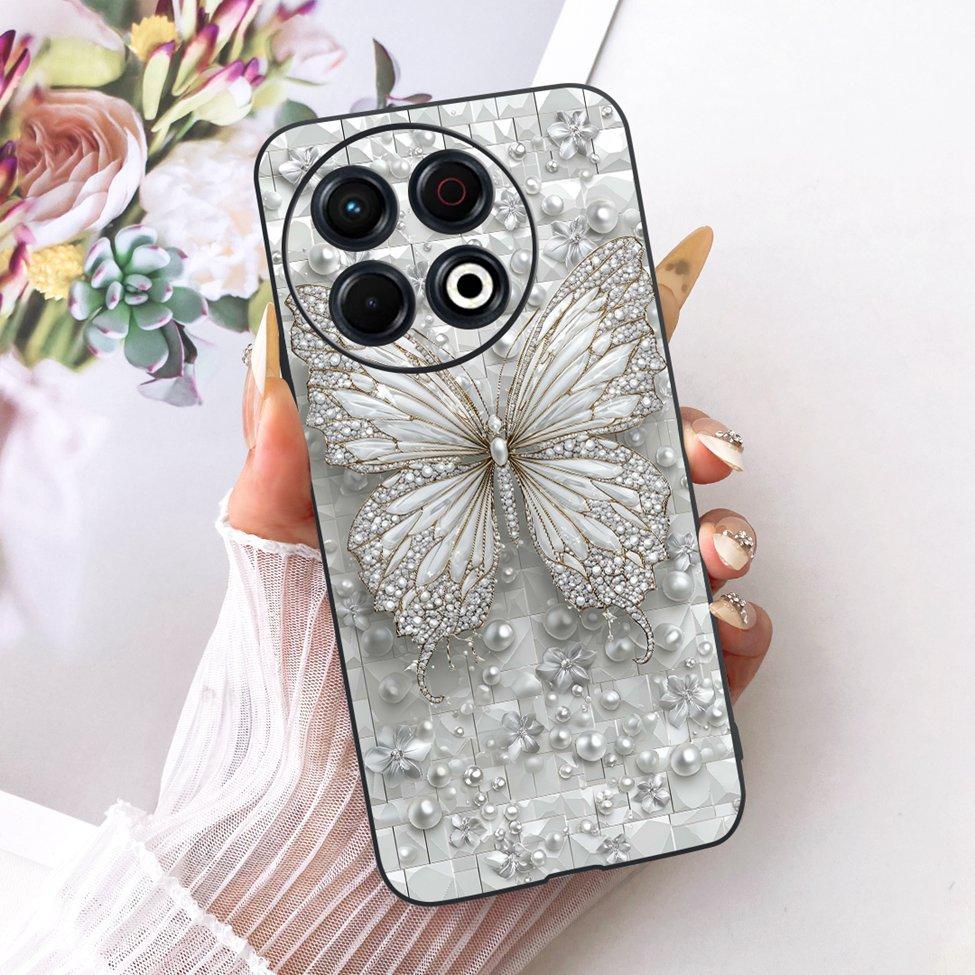 Чехол для телефона Tecno Spark 30 Pro 4G Cover KL7 Роскошный Модный Милый Кот Забавный Расписной Бампер Для Tecno Spark 30 Pro 4G Корпус
