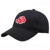Japan Anime Baseball Cap Unisex Women Ninja Akatsuki Cartoon Snapback Hat Cloud Embroidered Visors Cap Cosplay Hip Hop Fishing Hats