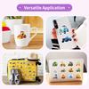 50 24-Year-Old Animated Vehicle Series Stickers Cartoon Truck Excavator Decorative Suitcase Children'S Stickers