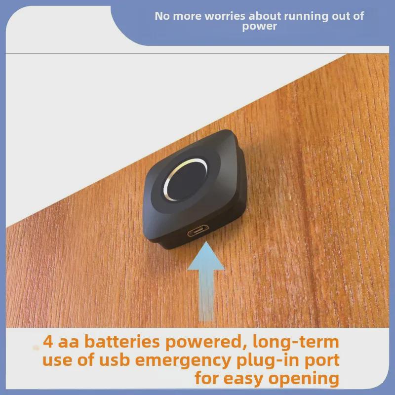 Умный замок с отпечатком пальца для ящиков, шкафов, гардеробов, столов — решение для защиты от краж