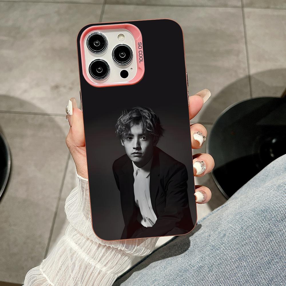 Akaso Eiji Pink Translucent Mobile Phone Case for iPhone 17 16 15 14 13 12 11 X XR XS Air Pro Max Plus Colorful Cover