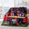 Lamine Yamal 1 Personalized Name Blanket Cozy Customizable Blanket Soft & Cozy Perfect for Sofa Home Decor Couch Livingroom Four Seasons Multipurpose