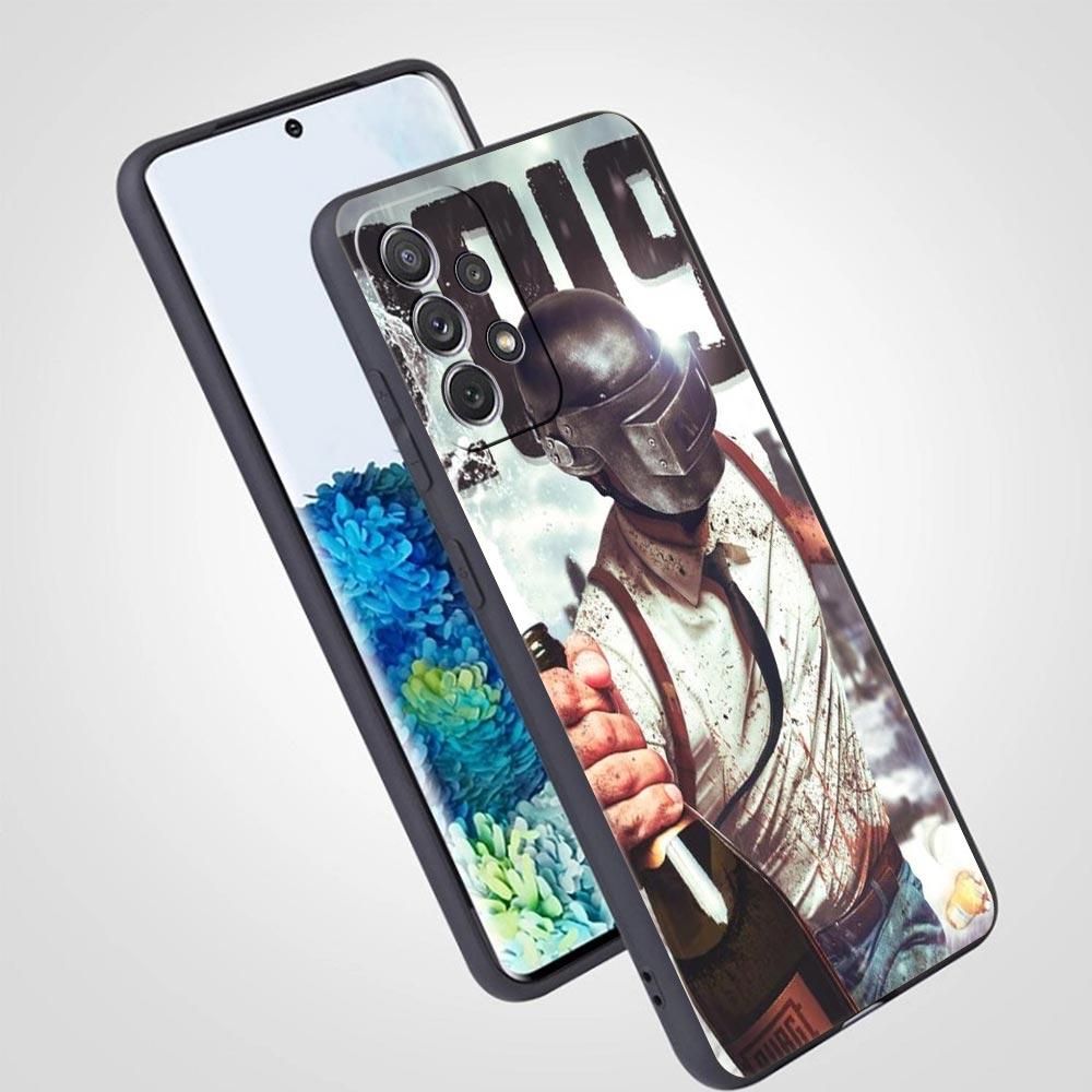 Чехол для телефона для игры PUBG Для Samsung Galaxy A17 A07 A55 A35 A25 A15 A05s A33 5G A31 A23 A21s A13 A41 A73 A53 A51 A71 A03s S10