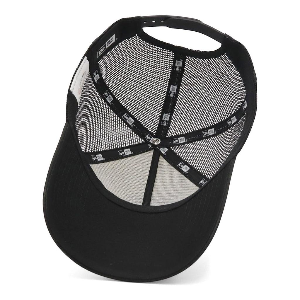 NEW ERA Cap 9FORTY Trucker Moomin Collaboration 15154807 Chrome A-Frame white/black Women's