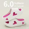 Сандалии на платформе женские летние нескользящие пляжные сандалии Love Indoor Cloud Slipper Slide House шлепанцы женские мягкие уличные ЭВА