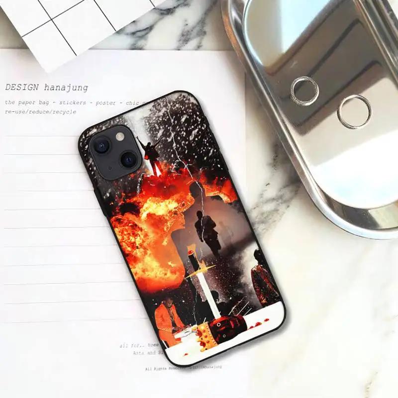 Чехол для телефона RUICHI Kanye West для iPhone 11 12 Mini 13 Pro XS Max X 8 7 6s Plus 5 SE XR