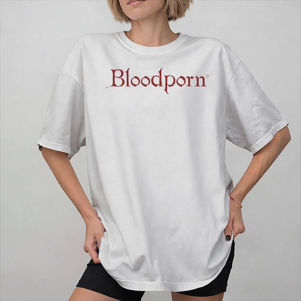 Унисекс Женская футболка Bloodbornes Hunter 100% Хлопок С графическим принтом Футболка Верхняя одежда