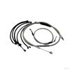 Motorcycle Handlebar Brake Clutch Oil Hose Line + Extender Cable Line for Harley Breakout Fat Boy Street Bob Low Rider 2018-2025