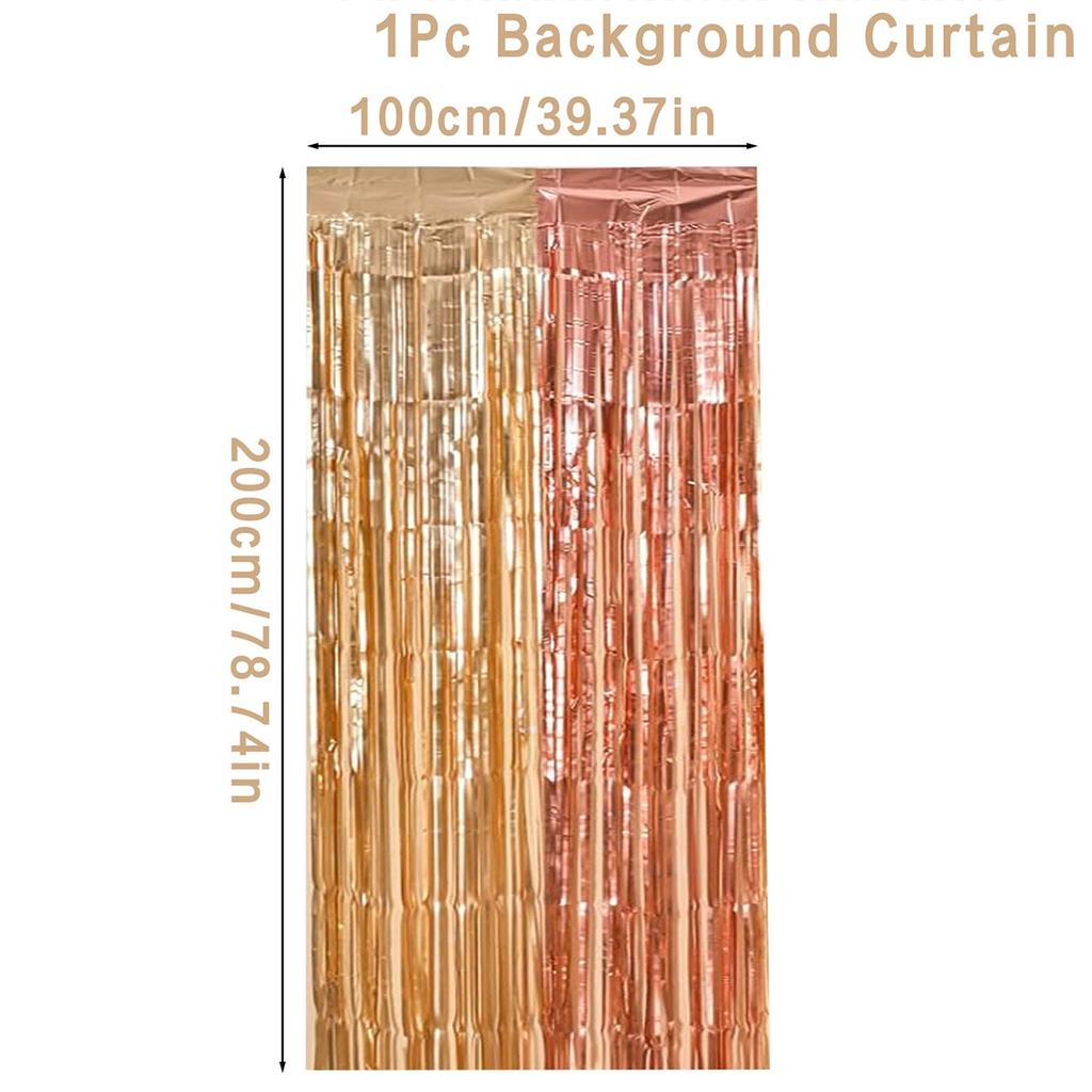 Backdrop Fornite Rain For Photo Zone Birthday Decoration Wedding Decor Christmas Tinsel Glitter Foil Backdrop Party Curtain