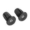 2 шт. Заглушки руля Алюминий Пластик Легкие Заглушки концов руля для Горных Велосипедов Шоссейных Велосипедов Черный
