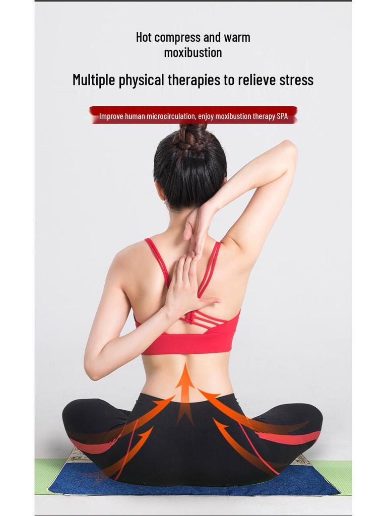 Электрическая нагревающая подушка-сиденье с полынью для осени/зимы – Домашняя/Офисная подушка для горячих примочек с мокса-терапией