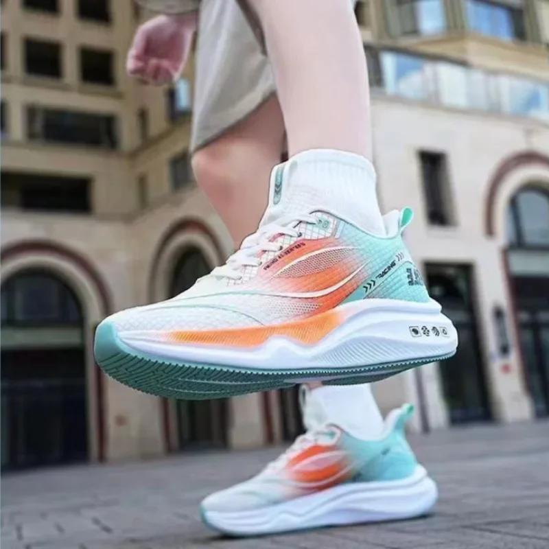 Fashion Men's Sneakers Light Breathable Casual Shoes Air Cushion Sport Running Shoes for Men Comfortable Training Shoes Tenis Masculino