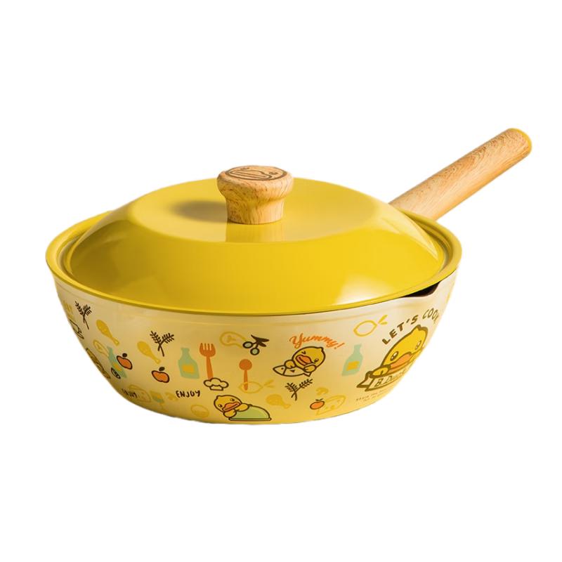 COOKER KING Little Yellow Duck Non-stick Wok 32cm
