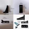 Door Closer Bracket Anti Sag Gate Kit Stable Sturdy Heavy Duty Industrial Frame Repair