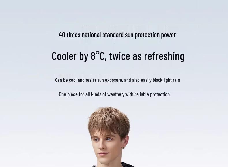CAMEL Men's Outdoor Cool-Touch Sun Protection Hoodie A16BATG009