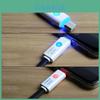 Кабель USB 3.1 Type C USB-C с LED-подсветкой премиального качества для синхронизации данных и быстрой зарядки для телефонов Android