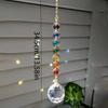 Colorful Rainbow Maker Prism Reflective Catchers Hanging Pendant  for Thanksgiving Home Decoration