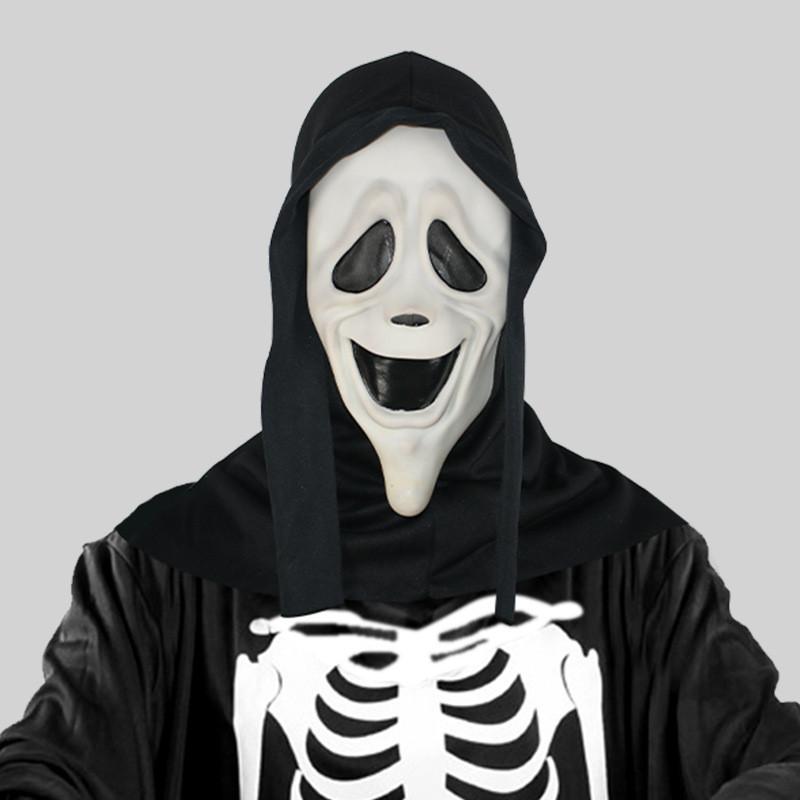 Ужасающая маска для лица «Крик» для Хэллоуин-вечеринок и костюмированных мероприятий в жутком дизайне