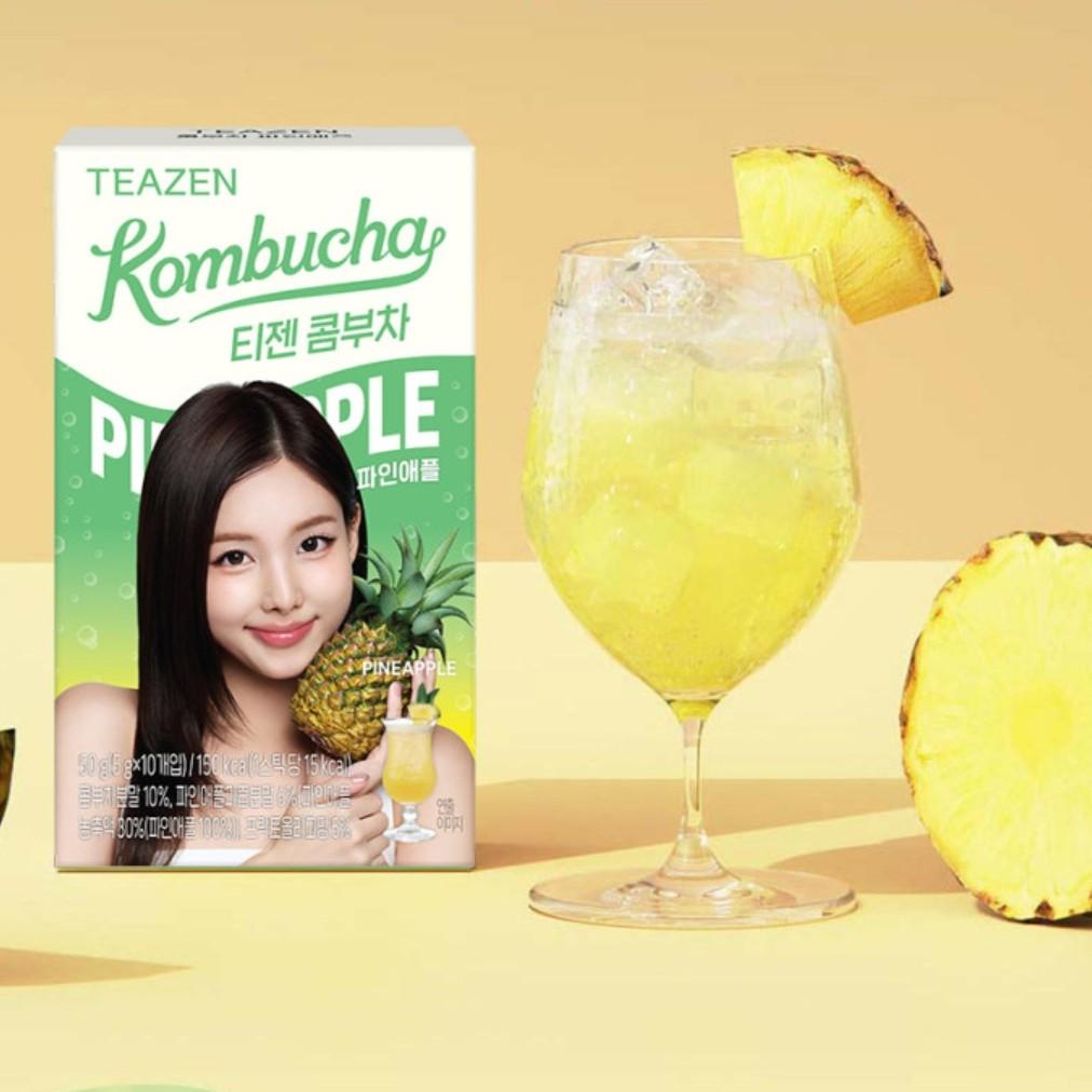 [Teazen] Kombucha Pineapple (1Box 30 sticks), Korea Kombucha