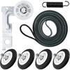 DLE2516W DLE3777W DLE5977W DLE7177WM DLE5955W DLE0442W Ремонтный комплект для сушилки комплект роликов для сушилки для LG Kenmore, Включает 4581EL2002C Ролик барабана сушилки,