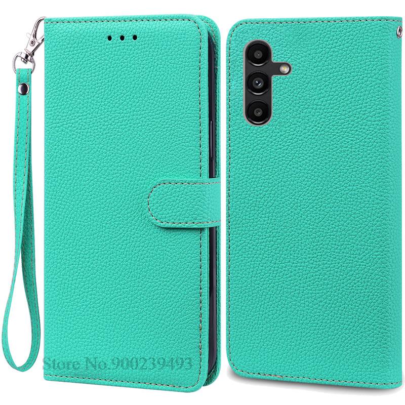 Чехол A04S для Samsung Galaxy A04s, чехол A047F, кожаный чехол-кошелек, флип-чехол для Samsung Galaxy A04S, чехол для телефона, чехол-кошелек, Fundas