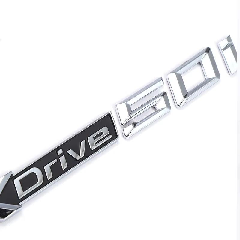 3D Наклейка-значок на крыло и багажник автомобиля Для BMW Xdrive20i 25i 28i 30i 35i 40i 45i 50i 55i 18d 20d 30d 35d 40d 45d 50d Эмблема Логотип