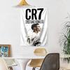 Cristiano Ronaldo Wall Decor Tapestry Art For Pet Memorial Birthdaywedding Party Backdrop Family Gift