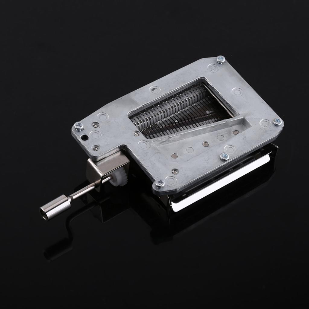 30-нотная ручная магнитофонная музыкальная шкатулка механизм часть перфоратор 3 полоски сделай сам твои песни