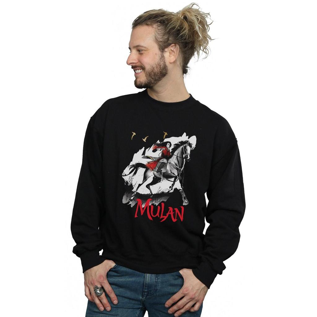 Disney Mens Mulan Movie Stride Sweatshirt