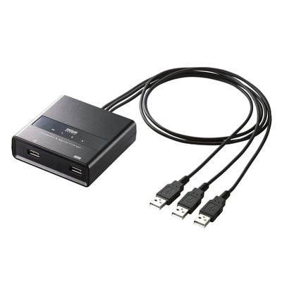 Sanwa Supply ПК-переключатель для клавиатуры и мыши (31) SW-KM3UU