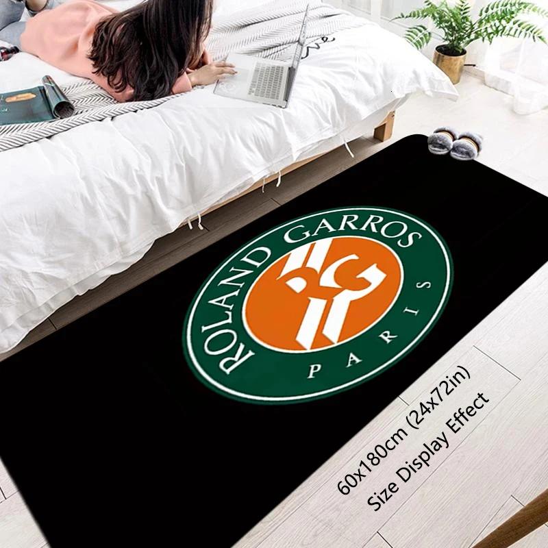 T-Tennis Court Hallwy Cartpet Living Room Rugs Foot Carpets Entrance Doormat Kawaii Rug Floor Mats Non-slip Mat Home Kitchen