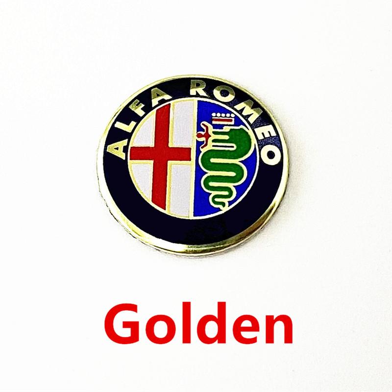 Car Stickers For Alfa Romeo 5 Pcs 14mm Car Remote Shell Button Fob Key Logo Sticker Badge Emblem Decal Symbol Labeling For Alfa