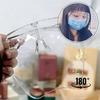 1 шт. Маска для лица полная прозрачная высокой четкости, защитная от запотевания и брызг, очки высокой прозрачности, инструмент для нейл-арта